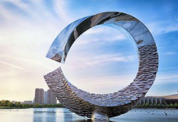 園林磁鐵雕塑 大型雕塑 中式u型雕塑