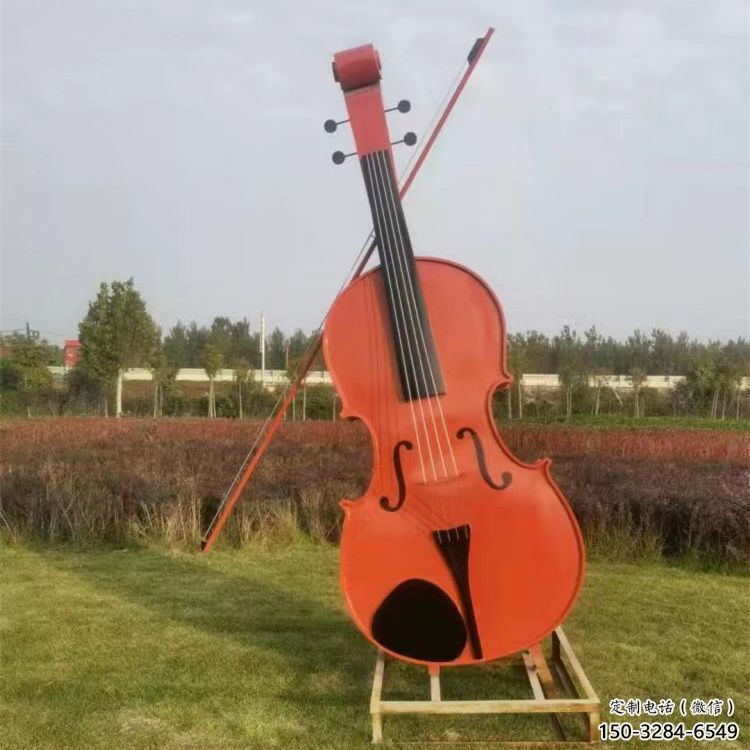 大型琵琶雕塑 鍛造發(fā)光樂器雕塑 房地產(chǎn)音樂雕塑