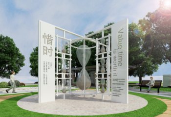 沙漏雕塑廠家 歐式步行街漏斗雕塑 大型雕塑