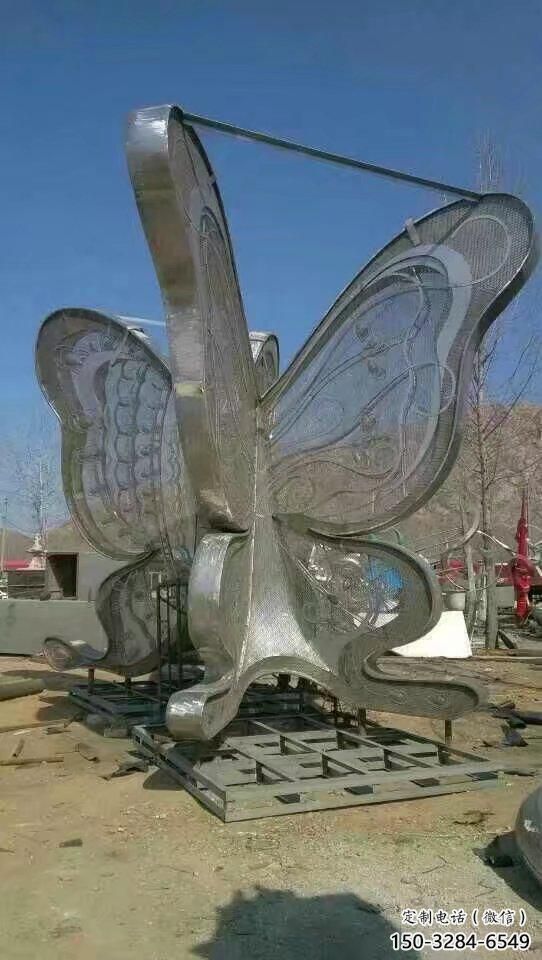 街頭風(fēng)箏雕塑 大型別墅區(qū)景觀雕塑 鍛造雕塑