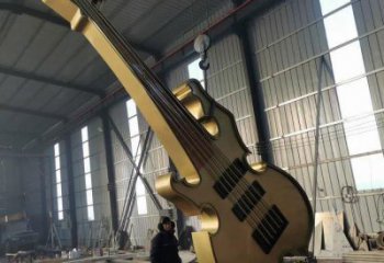 仿古薩克斯雕塑 騰飛樂器雕塑 房地產西方樂隊雕塑