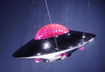 廣場飛碟雕塑廠家 抽象飛船雕塑 烤漆宇宙雕塑