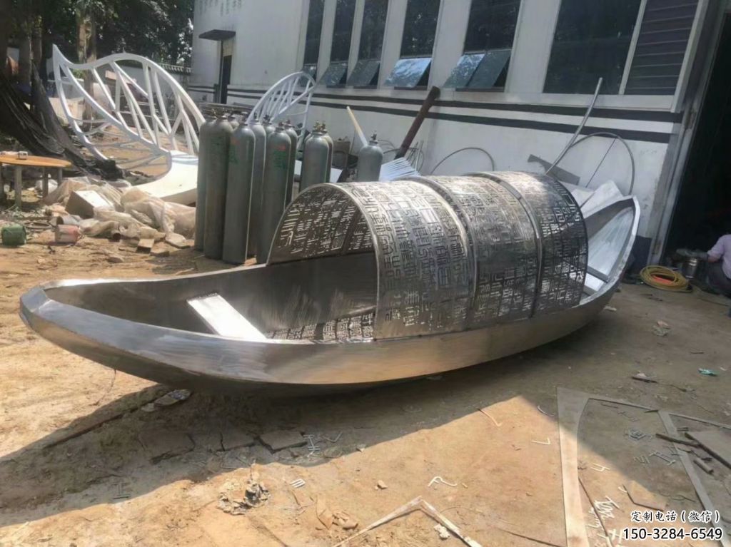 房地產(chǎn)揚帆雕塑 現(xiàn)代風(fēng)帆雕塑 幾何遠(yuǎn)航雕塑