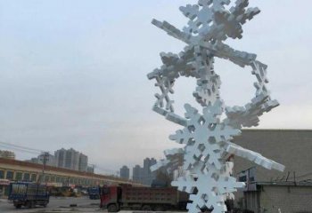 園林雪花雕塑 大型窗花雕塑 中式雕塑