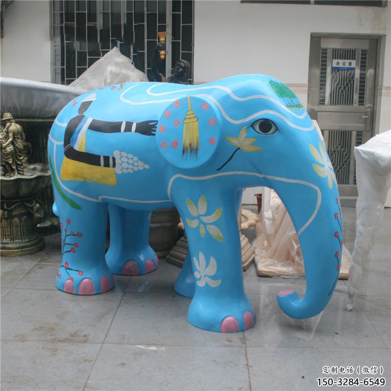 廣場大象雕塑供求，露天雕塑，彩繪大象雕塑標(biāo)準(zhǔn)