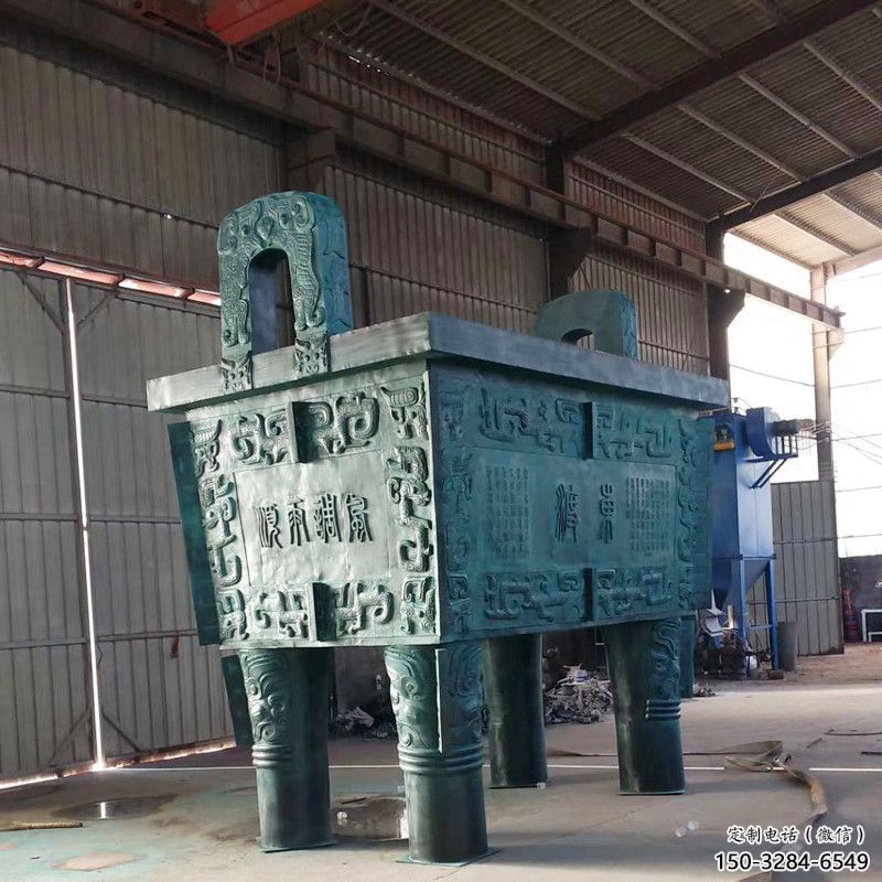 大門口福鼎雕塑