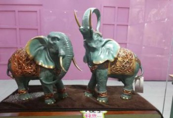 景觀大象雕塑預(yù)定，金屬構(gòu)件，彩繪大象雕塑選定