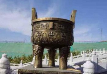 圓鼎雕塑，銅器景觀雕塑，鑄銅工藝