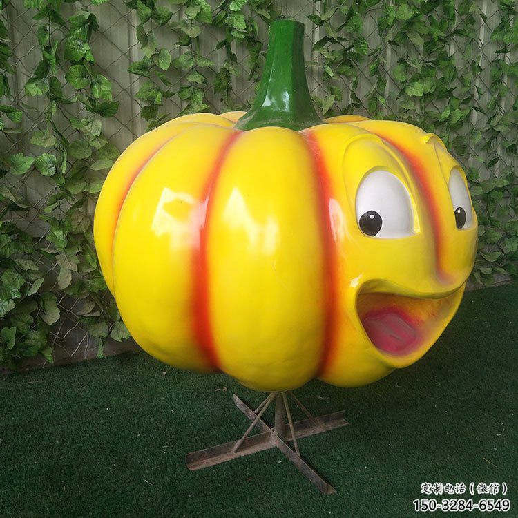 果籃雕塑服務(wù)商，美陳雕塑，南瓜果籃雕塑精選