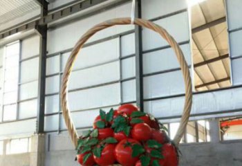 果籃雕塑選用，景觀雕塑，香蕉果籃雕塑標(biāo)準(zhǔn)