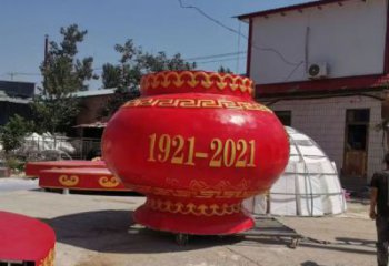 花籃雕塑公園服務商，景觀雕塑，玻璃鋼花籃雕塑裝飾選定