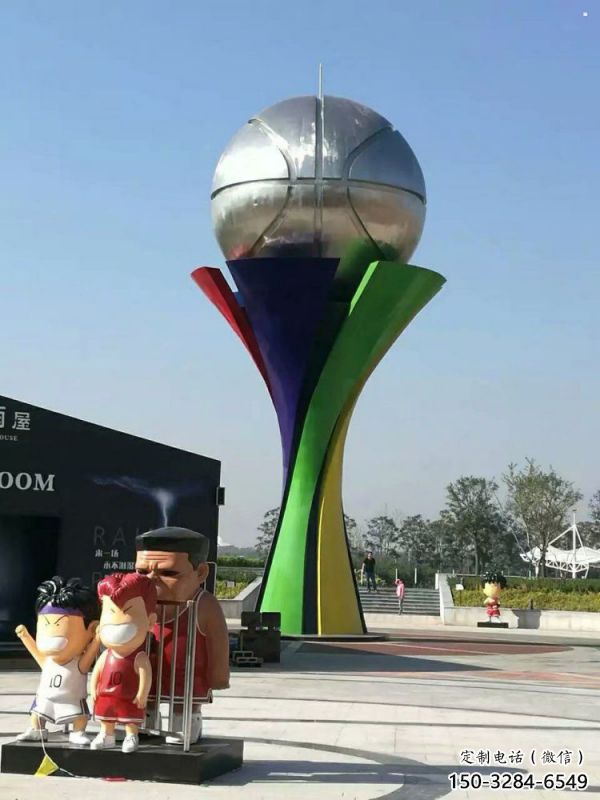 地球儀雕塑精品，景觀雕塑，不銹鋼手托地球儀雕塑生產商