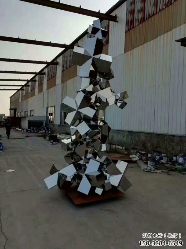 庭院景觀石雕塑，鍍金歐式雕塑，網(wǎng)格形式