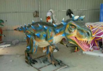 廣場(chǎng)恐龍雕塑