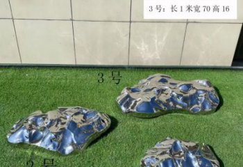 異形鵝卵石雕塑