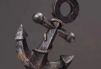 創(chuàng)意船錨雕塑