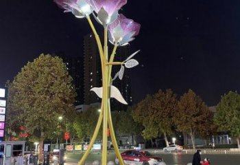 紫丁香雕塑工廠選用，街道標(biāo)識，紫丁香雕塑批發(fā)