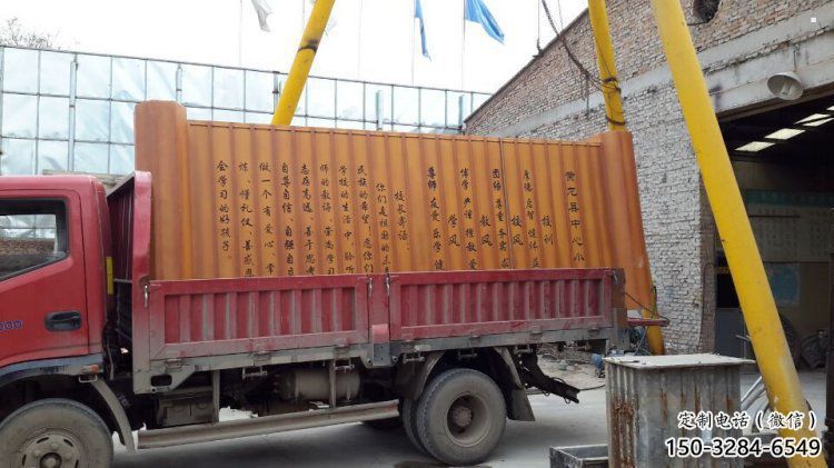 書(shū)簡(jiǎn)雕塑制造，中式工藝，不銹鋼書(shū)簡(jiǎn)雕塑制造廠家