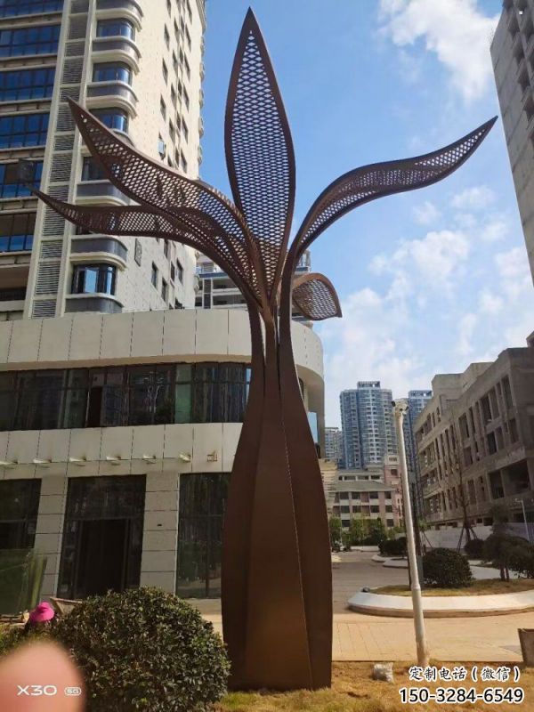 仿真樹葉雕塑選用，鍛造工藝，彩繪仿真樹葉雕塑標準