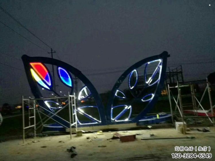 燈光樹葉雕塑廠家，中式工藝，燈光樹葉雕塑精選