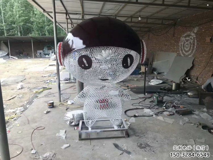 動(dòng)漫人物雕塑廠家，編織工藝，公園廣場(chǎng)戶外卡通人物雕塑