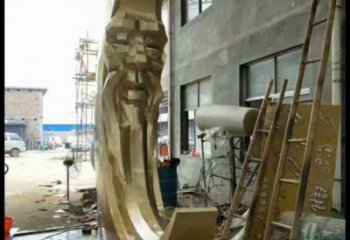 月神雕塑常用，公園小品，房地產(chǎn)不銹鋼月神雕塑生產(chǎn)商