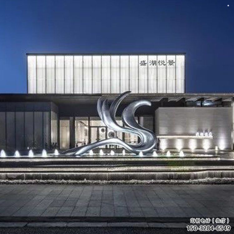 天使之翼雕塑制造，酒店擺件，文化景觀翅膀雕塑選定