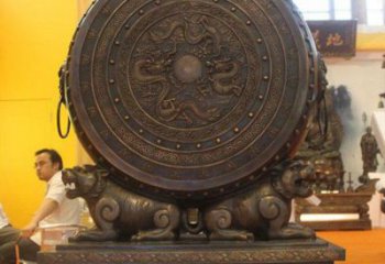 中式銅鼓雕塑定價，街頭雕塑，銅鼓雕塑工程制作精選