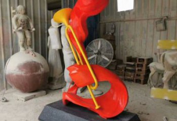 創(chuàng)意沖鋒號(hào)雕塑