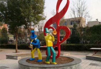 音樂符號雕塑常用，景觀概念，景觀音樂符號雕塑擺件