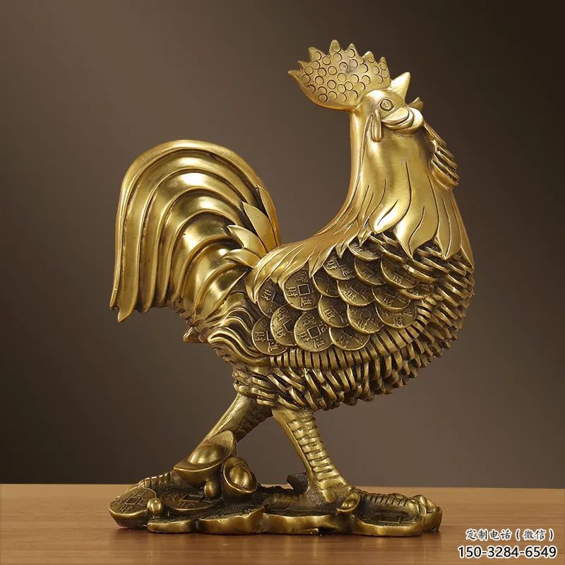 蘭州園林小雞雕塑，文化標識，電鍍工藝