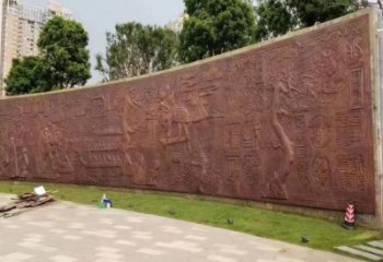 銅陵鍛鋼浮雕精選，露天雕塑，景觀鍛銅浮雕制作公司