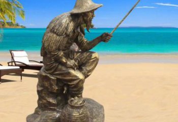 宿州抽象姜太公雕塑