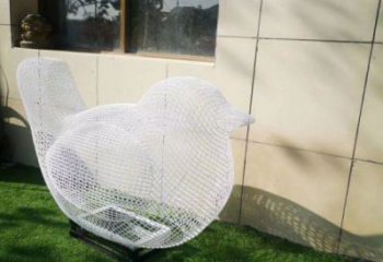 小河鏤空鳥雕塑供需，透雕系列，鐵藝小鳥雕塑制造商