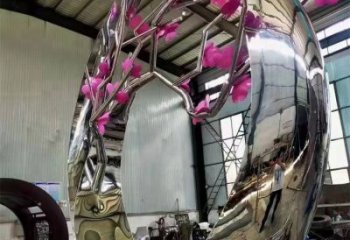 澄邁梅花雕塑工廠優(yōu)選，城市裝飾，景觀梅花雕塑供給