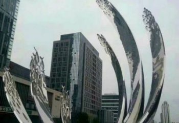 藁城地面噴泉雕塑小品，圓環(huán)結(jié)構(gòu)概念，旱地水景噴泉體系