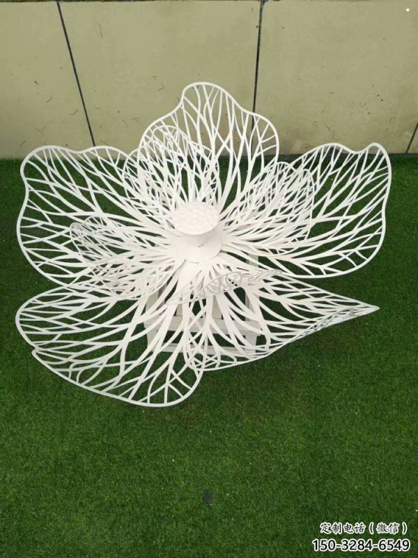 鄂州梨花雕塑供應(yīng)，城市裝飾，鏤空梨花雕塑廠家優(yōu)選