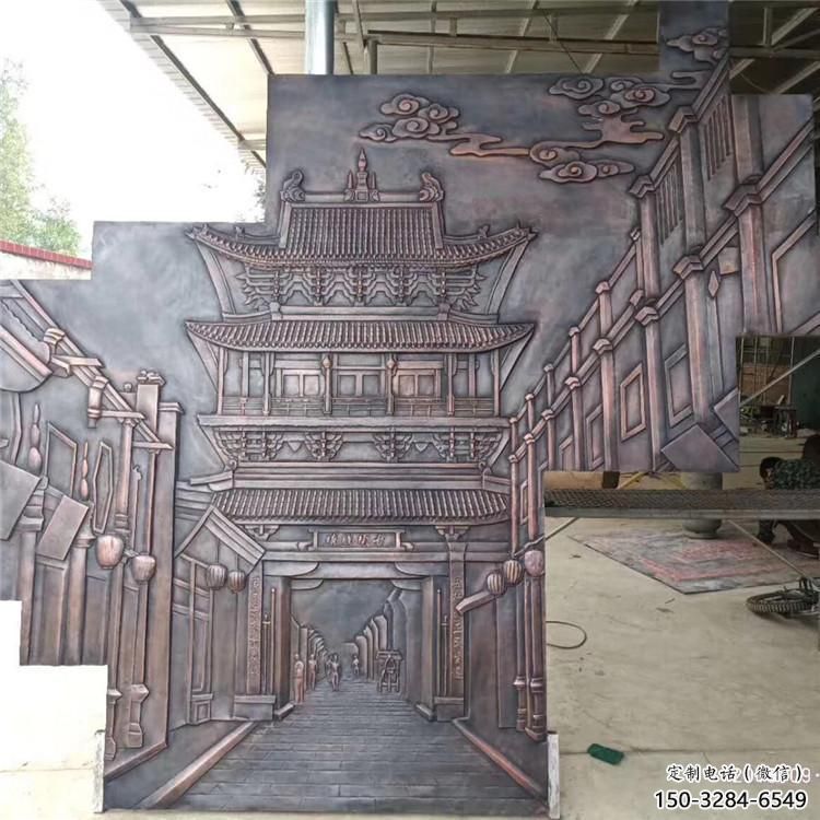 長春地產浮雕供求，景區案例，景觀鍛銅浮雕廠家精選