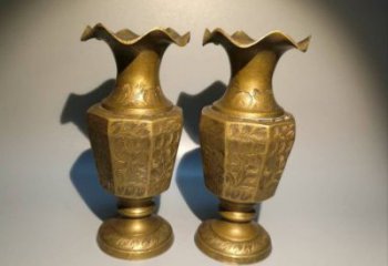 通化花瓶雕塑定價(jià)，鑄銅工藝，銅花瓶雕塑制作廠家