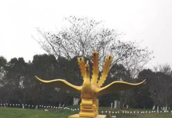 長(zhǎng)春鳳凰雕塑選用，美陳雕塑，鑄銅鳳凰雕塑工藝廠家