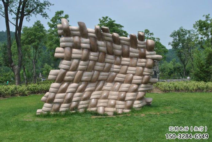 興安盟鏤空包包雕塑