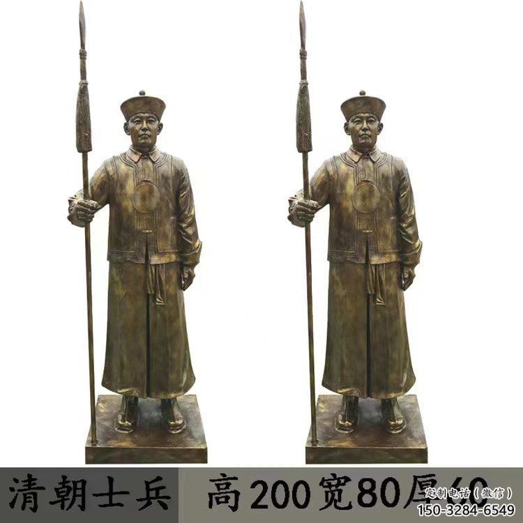 彭陽(yáng)庭院武士雕塑