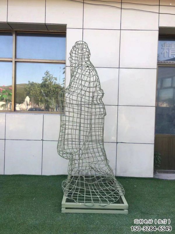 涇源鏤空孔子雕塑服務(wù)商，景觀雕塑，鐵藝校園人物雕塑選定