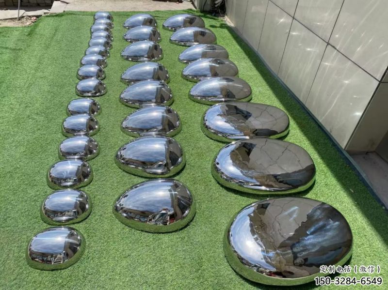 街道景觀雕塑，鍛造景觀石雕塑，古銅效果