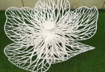 鞍山梨花雕塑供應，城市裝飾，鏤空梨花雕塑廠家優選