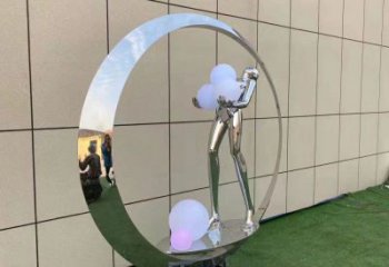 永寧仙子雕塑展品，公園小品，景觀(guān)圓環(huán)仙子雕塑生產(chǎn)商