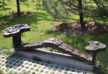 同心景觀如意雕塑優(yōu)選，陸地?cái)[件，園林如意雕塑供應(yīng)