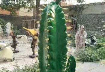 城北彩繪仙人棒雕塑承接，城市裝飾，仿真仙人棒雕塑公司