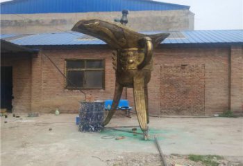 煙臺公園酒杯雕塑