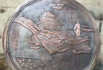 遂寧純銅浮雕專供，城堡雕塑，城堡浮雕生產廠家